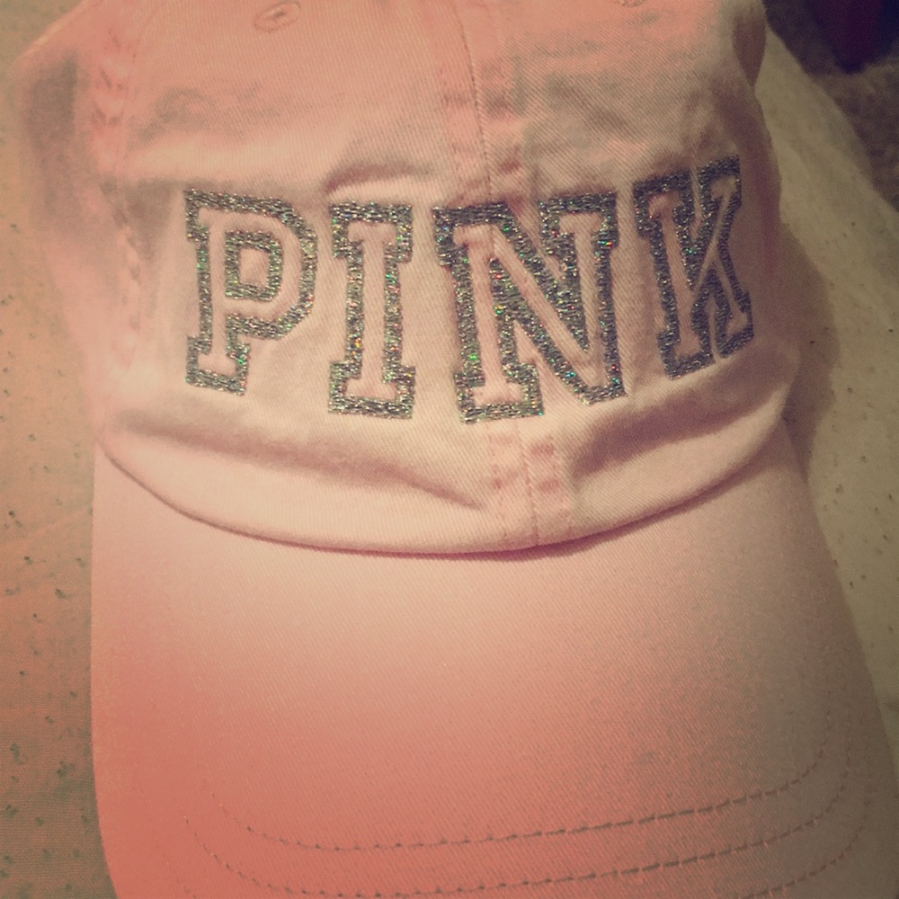 Pink hat for women.